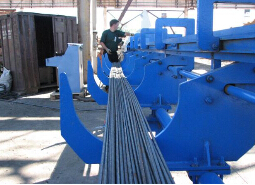 【自動鋼筋調直機】的工作原理